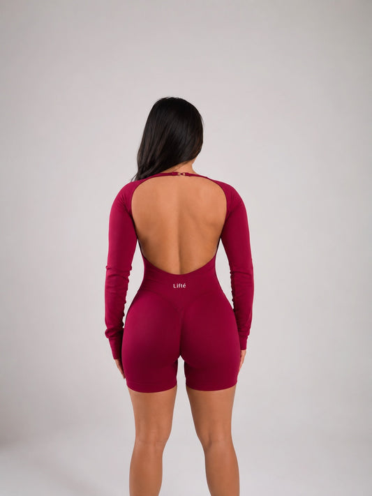 Brisa Open-Back Jumpsuit